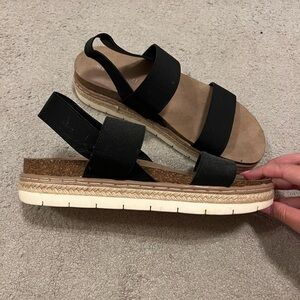 Platform sandal womens 10